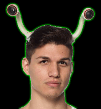 Supersoft Alien Antennae on headband