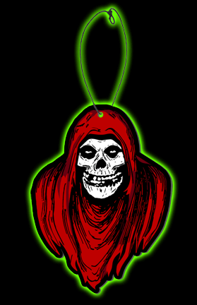 MISFITS RED GHOST FIEND FEAR FRESHENER