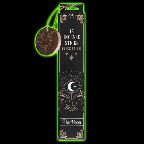 THE MOON TAROT INCENSE STICKS - BLACK OPIUM