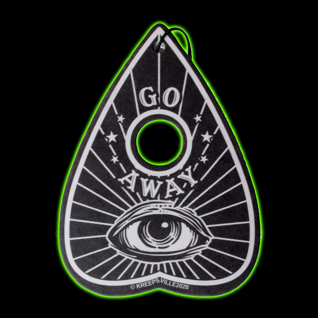 Go Away Planchette Air Freshener