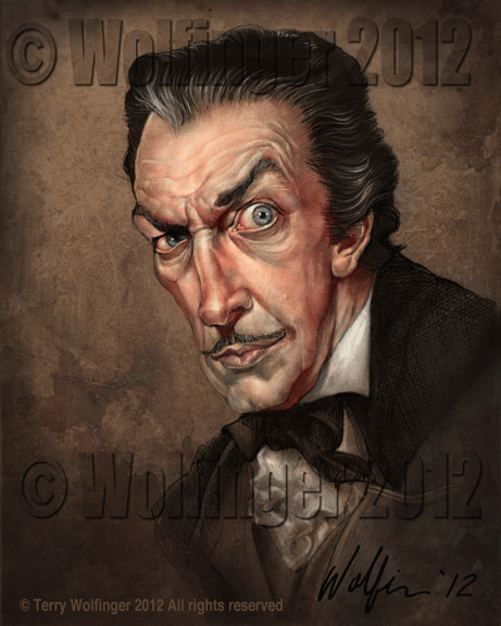 Wolfinger Vincent Price Art Print