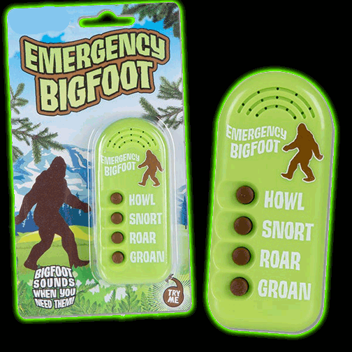 EMERGENCY BIGFOOT SOUNDS