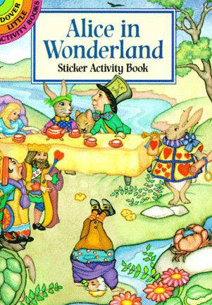 Alice in Wonderland Sticker Activity Book (Paperback)