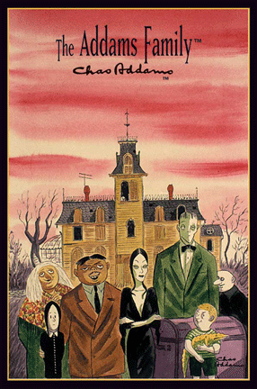 The Addams Family 5x7