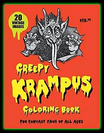 Creepy Krampus Coloring Book