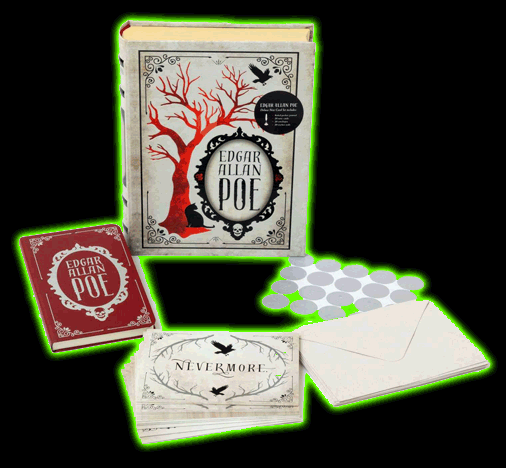 Edgar Allan Poe Deluxe Note Card Set