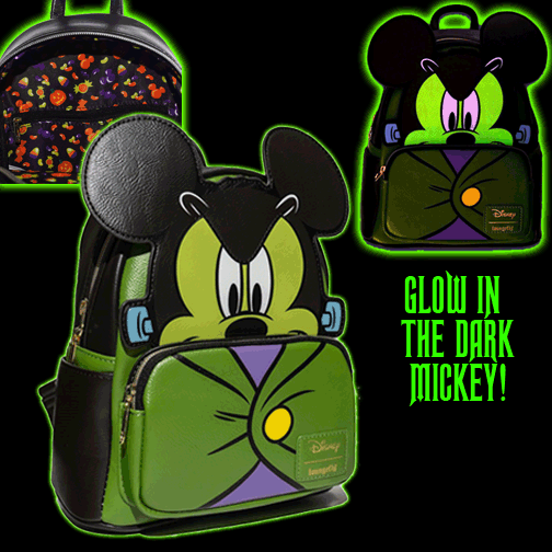 Mickey Mouse Frankenstein Mickey Cosplay Loungefly Mini-Backpack