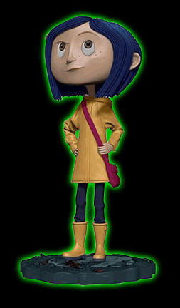 Coraline Head Knocker Bobble Head