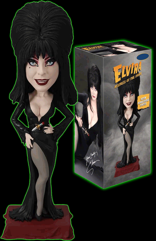 Elvira Version 2 Mistress of The Dark Collectible Bobblehead Statue