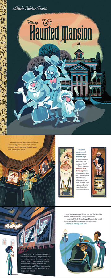 The Haunted Mansion Little Golden Book