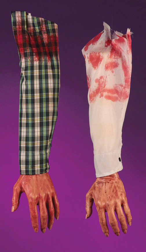 Human Severed Arm with Sleeve