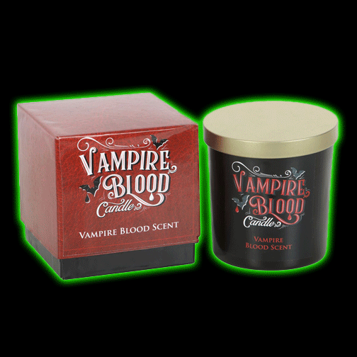 VAMPIRE BLOOD CONTAINER CANDLE