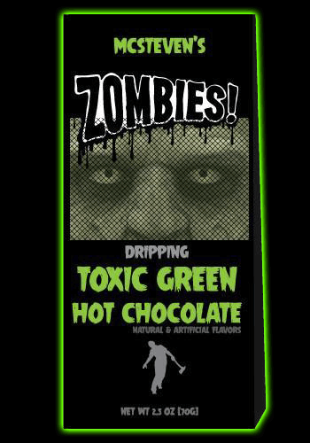 ZOMBIES! TOXIC GREEN HOT CHOCOLATE