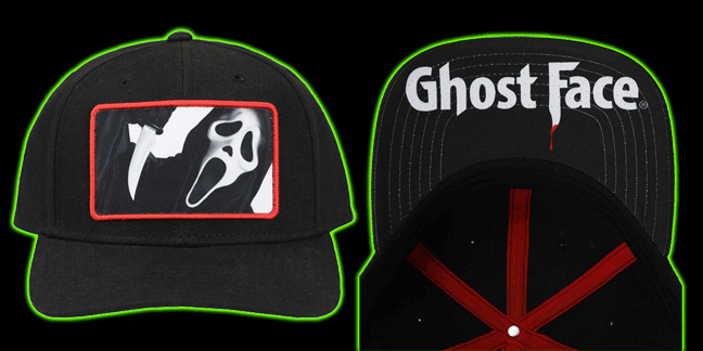 Scream Ghostface Snapback Cap