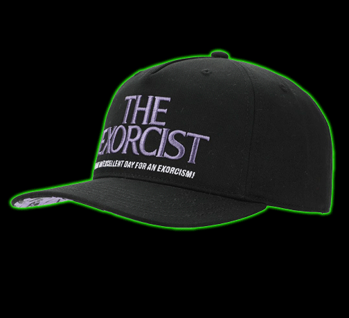 The Exorcist Logo Curved Bill Snapback