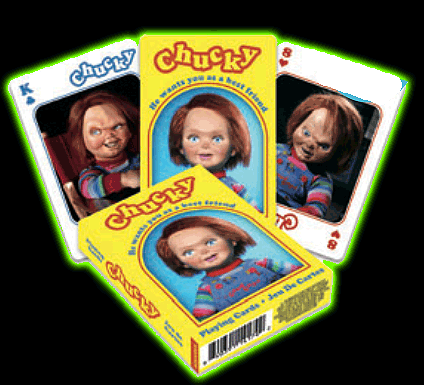 Childs Play Chucky Playing Cards