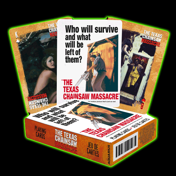 2021 Texas Chainsaw Massacre Playing Cards