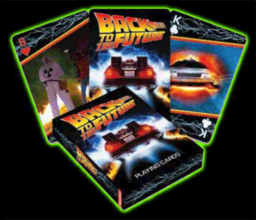 Back to the Future Playing cards