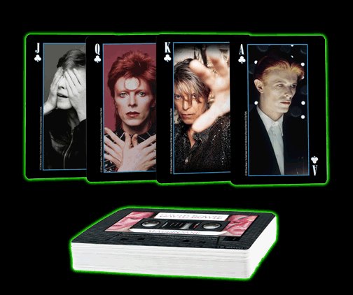 David Bowie Cassette Playing Cards