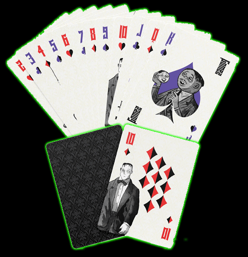 The Addams Family Playing Cards