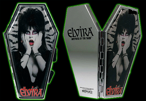 Elvira Coffin Bats Coffin Compact