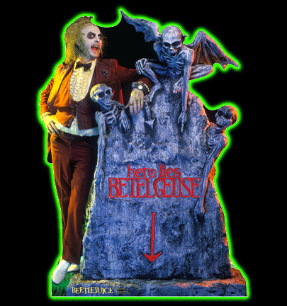 Beetlejuice Cardboard Standup