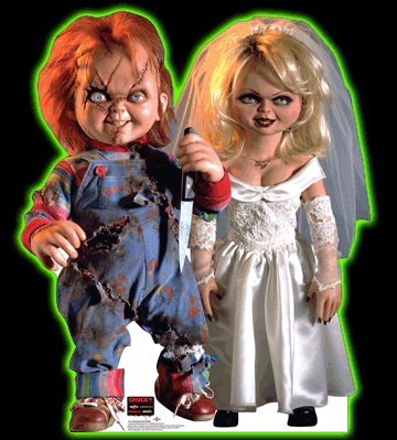 Chucky and His Bride Life-size Cardboard Standee