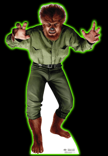 The Wolfman Cardboard Cutout