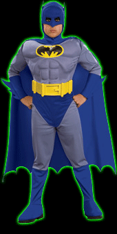 Batman (Blue/Grey)<br>Kids Costume