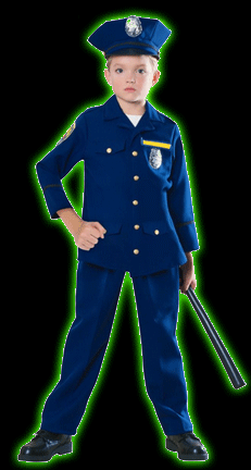 Police Officer Kids Costume