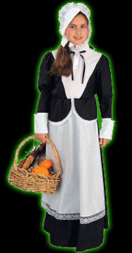 Pilgrim Girls Costume