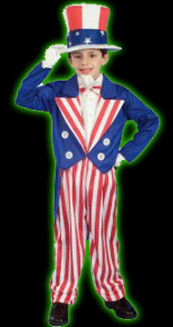 Uncle Sam Boys Costume