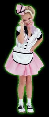 Soda Pop Fifties Girls Costume