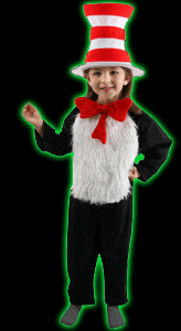 CLEARANCE: Cat In The Hat Childrens Costume - WAS $59.99 NOW $32.99