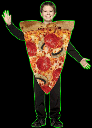 Childrens Pizza Slice Costume