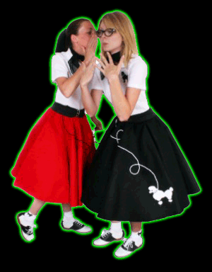 Childrens Poodle Skirt