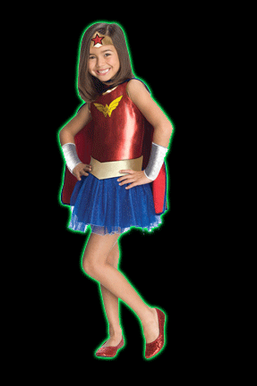 Wonder Woman Tutu Kids Costume