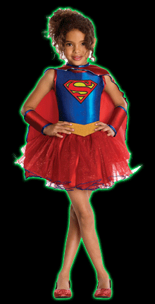 Supergirl Tutu Kids Costume