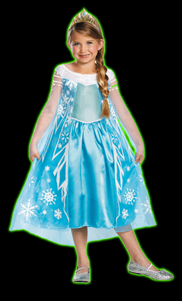 CLEARANCE! Disney Frozen Elsa Kids Costume WAS: $56.99  NOW: $24.99