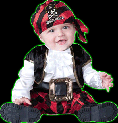 Cap'n Stinker Baby / Toddler Costume