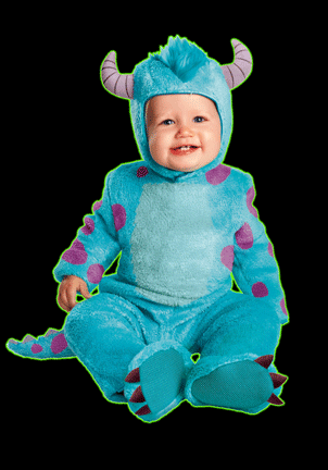Sulley Baby Costume