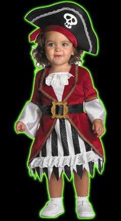 Baby princess pirate best sale costume