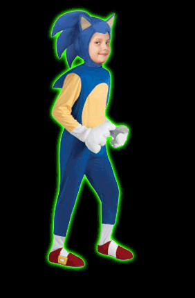 Sonic the Hedgehog<BR>Kids Costume