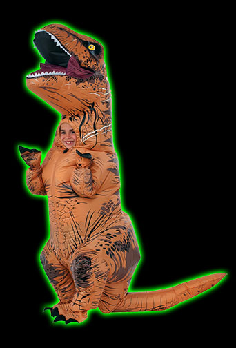 Inflatable T-Rex Kids Costume