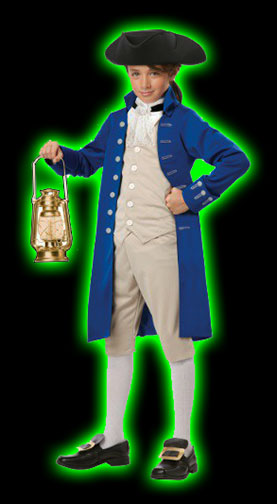 Kids Paul Revere Costume