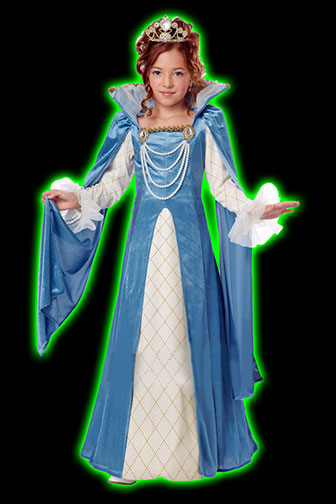 Renaissance Queen Kids Costume