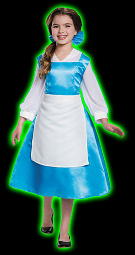 Belle Blue Dress Kids Costume