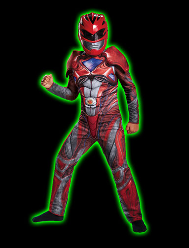 Red Ranger Movie Kids Costume
