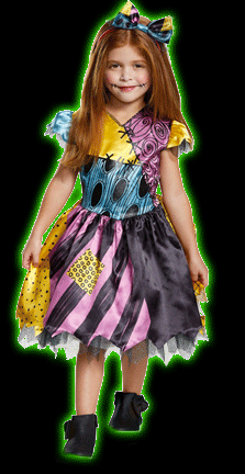 Nightmare Before Christmas: Sally Toddler Costume