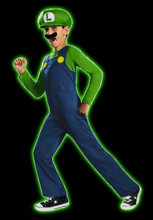 Luigi kids Costume